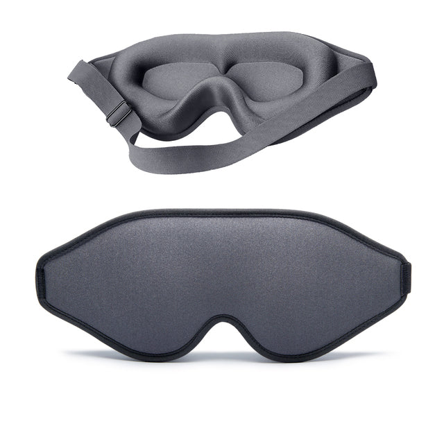 3D Memory Foam Sleep Mask – Total Blackout, Zero Eye Pressure