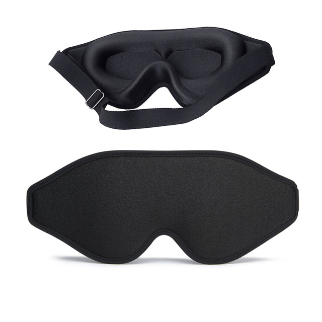 3D Memory Foam Sleep Mask – Total Blackout, Zero Eye Pressure