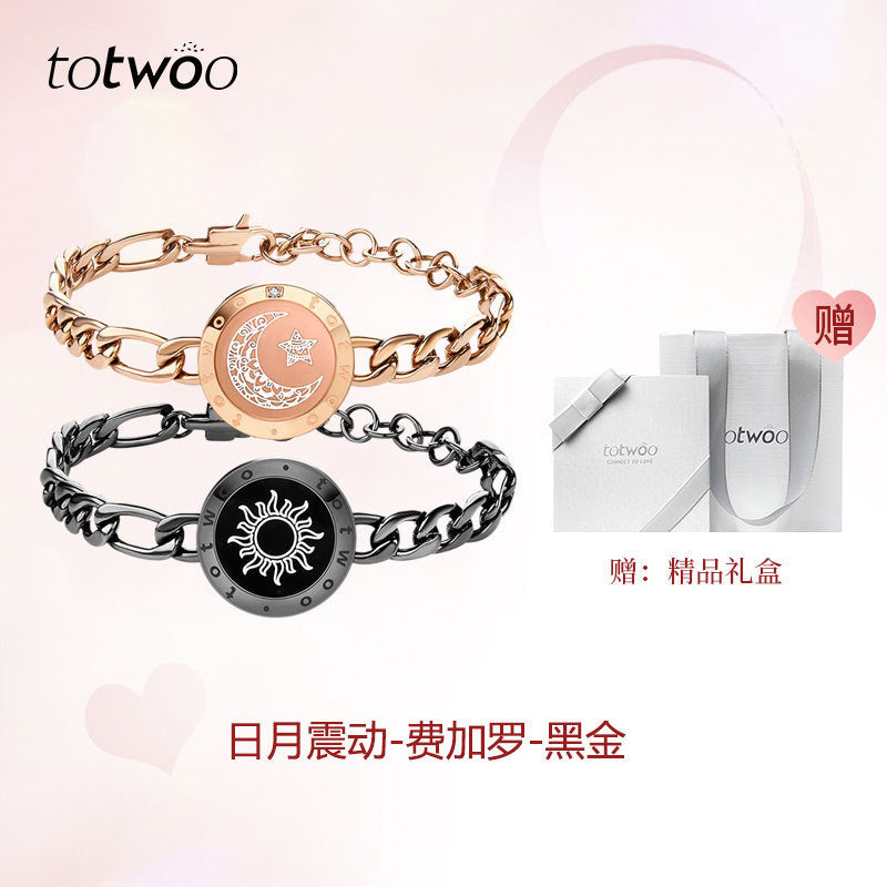 Totwoo Smart Bracelet with Flash & Vibration for Couples